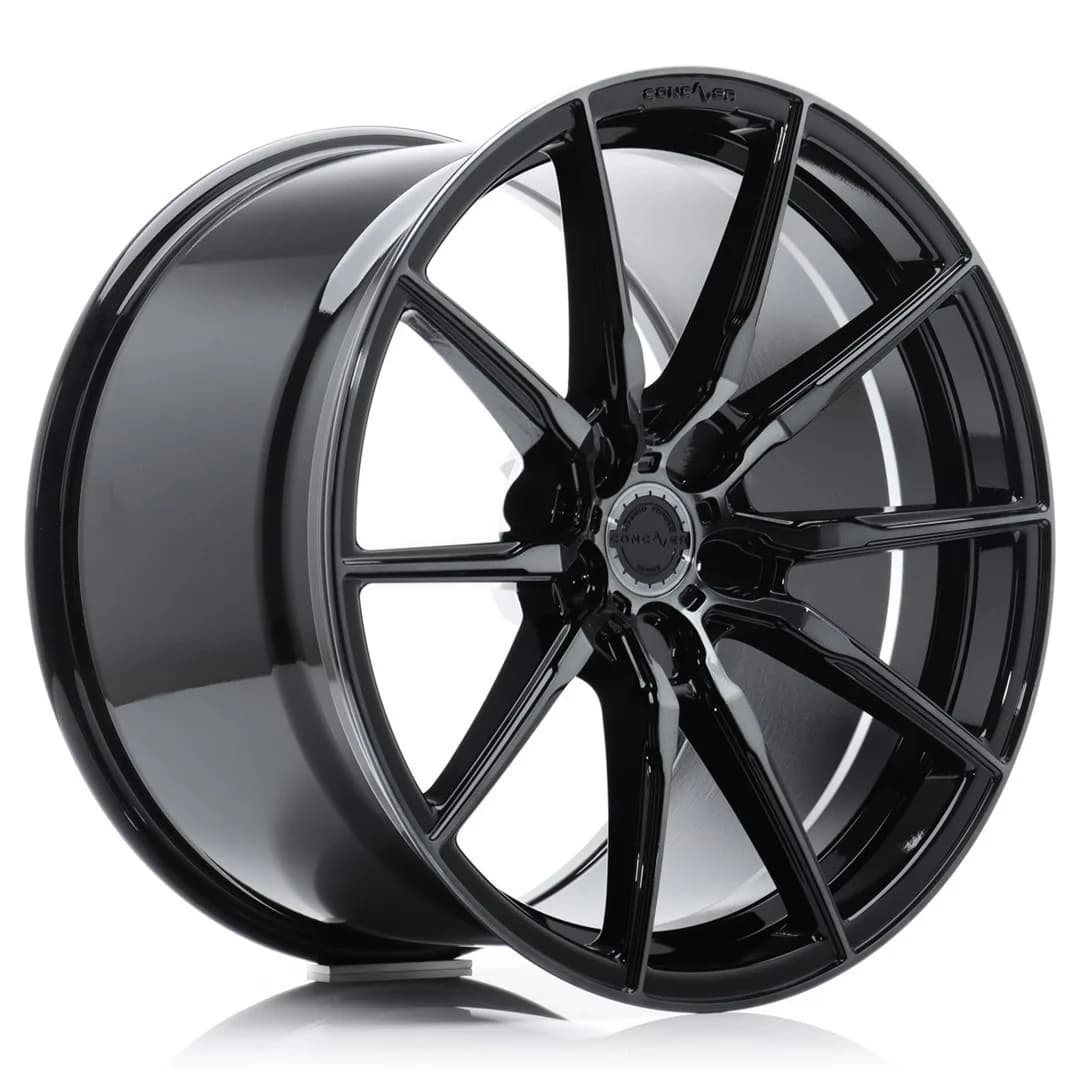 Легкосплавний диск 19" Concaver CVR4 19x8,5 ET45 5x120 чорний з подвійним тонуванням - фото My Tuning Lab