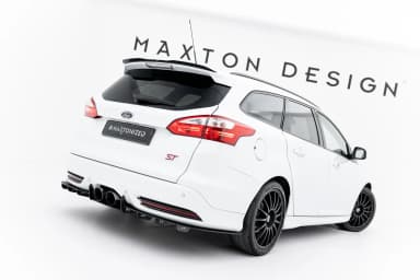 Продовження спойлера Maxton Ford Focus ST MK3 Kombi (чорний глянець) - фото My Tuning Lab