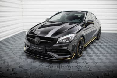 Передній сплітер Street Pro Maxton Mercedes-AMG CLA 45 Aero C117 Facelift - фото My Tuning Lab