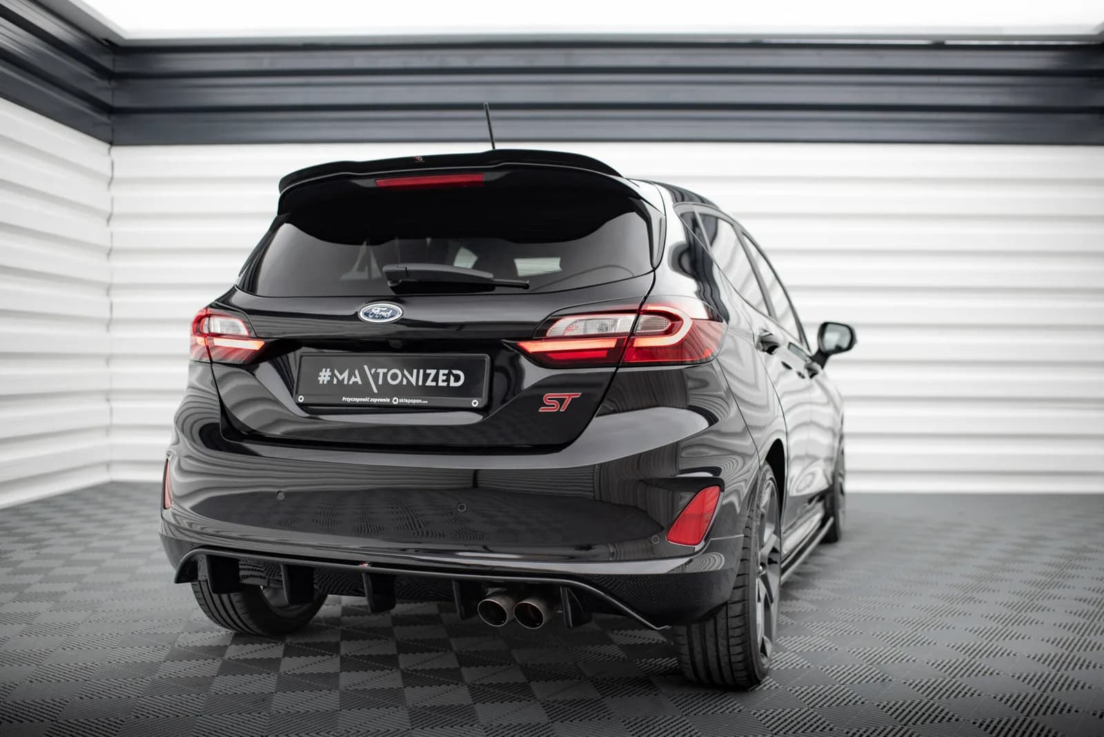 Задня накладка Maxton Ford Fiesta Mk8 ST - фото My Tuning Lab