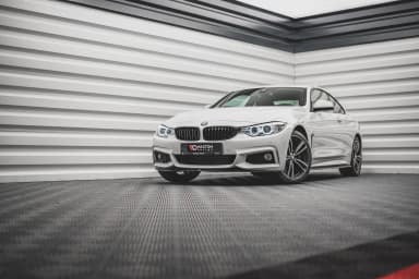 Передній сплітер V.2 Maxton BMW 4 Coupe / Gran Coupe / Cabrio M-пакет F32 / F36 / F33 - фото My Tuning Lab