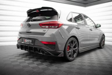 Задні сплітери Boczne V.4 + Flaps Maxton Hyundai I30 N Hatchback Mk3 Facelift - фото My Tuning Lab