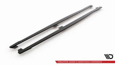 Накладки на пороги Racing Durability V.2 Maxton BMW 1 F20 M135i / M140i / M-пакет - фото My Tuning Lab