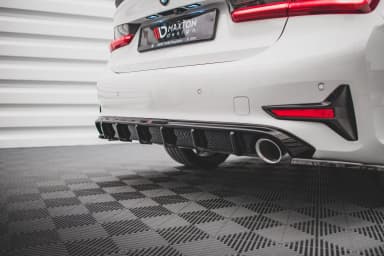 Задня накладка Maxton BMW 3 Sedan G20 - фото My Tuning Lab