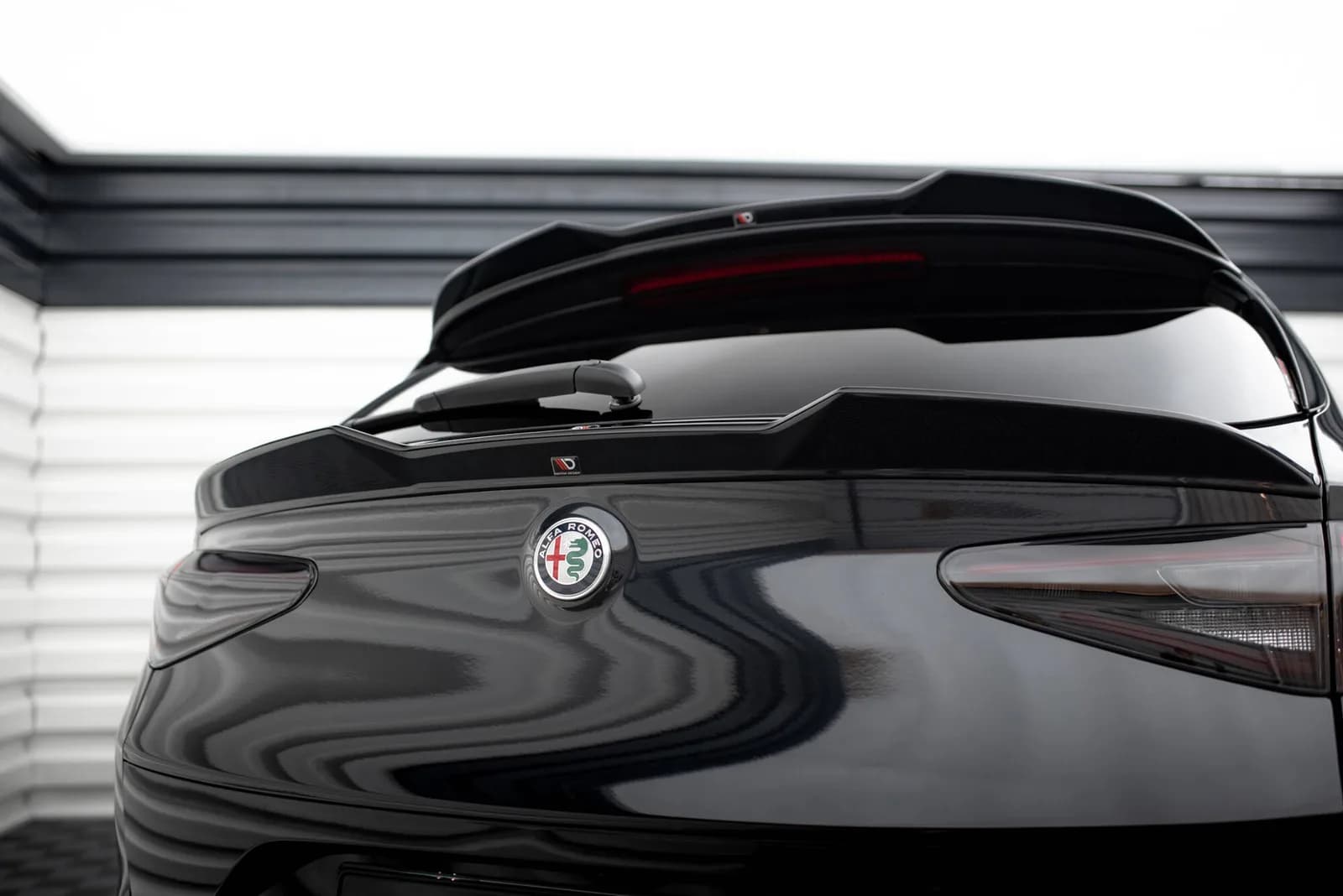 Нижнє 3D продовження спойлера Maxton Alfa Romeo Stelvio Mk1 - фото My Tuning Lab