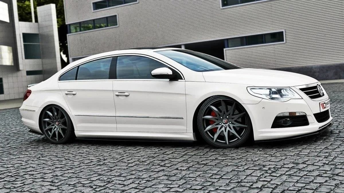 Maxton Design Накладки на пороги VW Passat CC R36 Rline дорестайлінг - фото My Tuning Lab