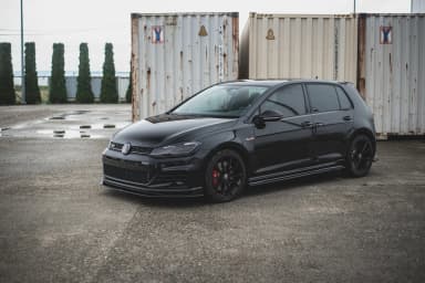 Maxton Design Передній сплітер Street Pro VW Golf 7 GTI TCR - фото My Tuning Lab