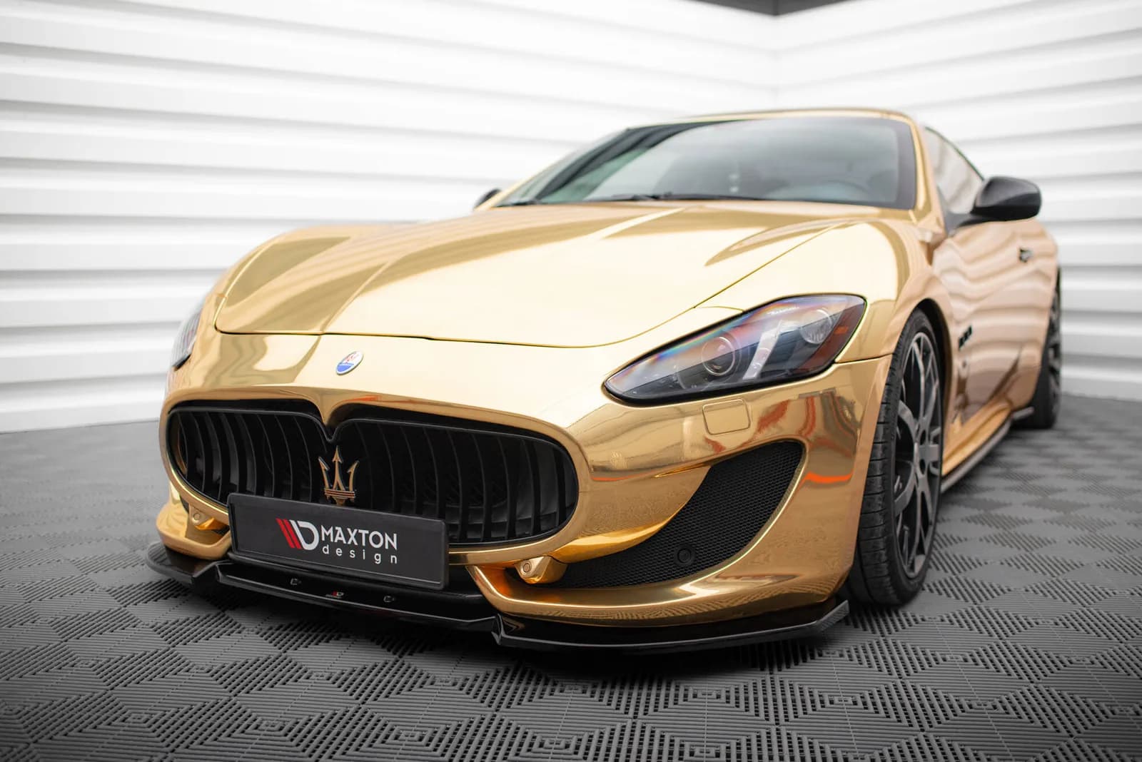 Передній сплітер V.2 Maxton Maserati Granturismo Mk1 Facelift - фото My Tuning Lab