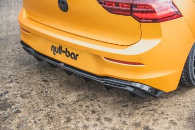 Задня накладка Maxton Volkswagen Golf Hatchback Mk8 / Mk8 Facelift - фото My Tuning Lab
