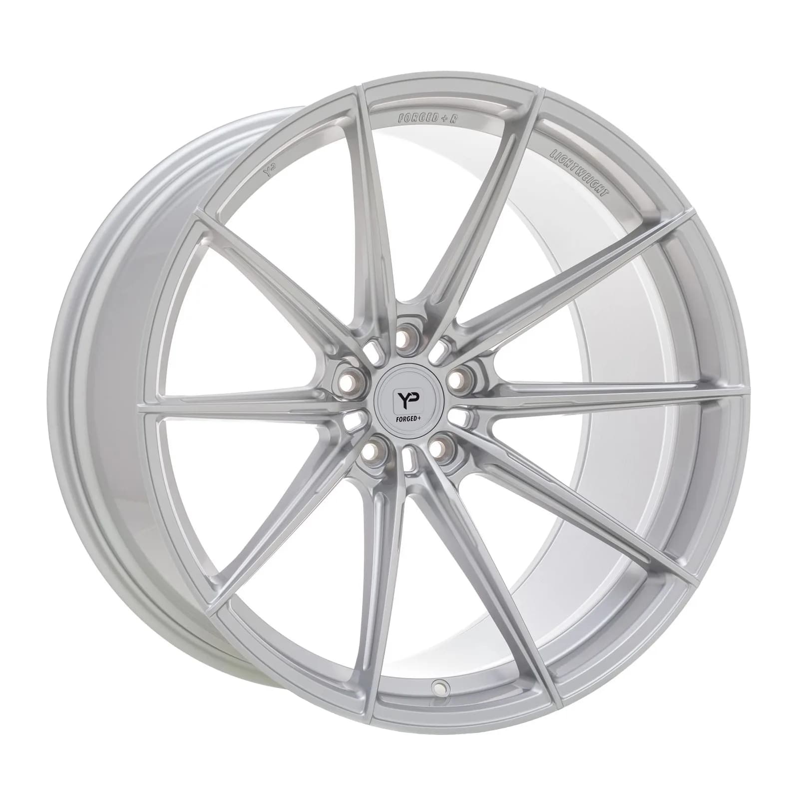 Легкосплавний диск 21" Yido Performance Forged+R RS2 21x11,5 ET17 5x112 срібний - фото My Tuning Lab