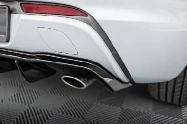 Задня накладка Maxton Opel Astra GTC OPC-Line J (Wersja z pojedyńczymi Вихлопami z dwóch stron) - фото My Tuning Lab