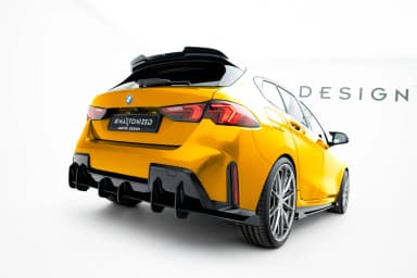 Задній дифузор Street Pro + Flaps Maxton BMW 1 M-пакет F70 - фото My Tuning Lab