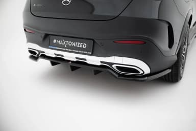 Задній сплітер (Z Dyfuzorem) Maxton Mercedes-Benz GLC Coupe AMG-Line C254 - фото My Tuning Lab