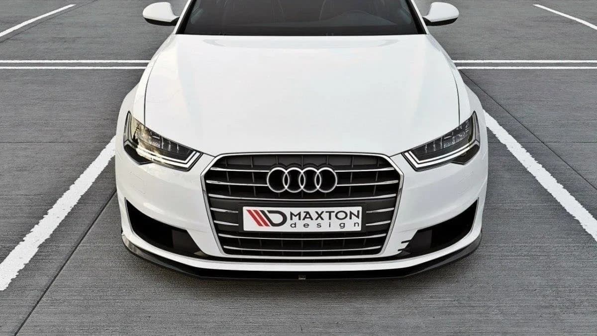 Передній сплітер Maxton Audi A6 Ultra C7 FL - фото My Tuning Lab