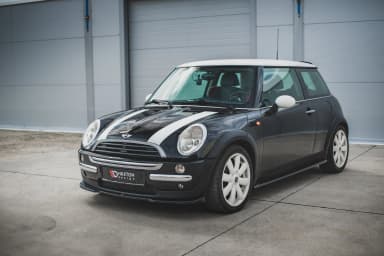 Накладки на пороги Maxton Mini Cooper / One R50 (чорний глянець) - фото My Tuning Lab