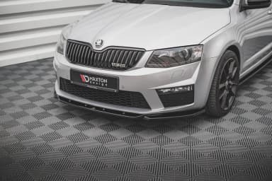 Передній сплітер V.4 Maxton Skoda Octavia RS Mk3 - фото My Tuning Lab