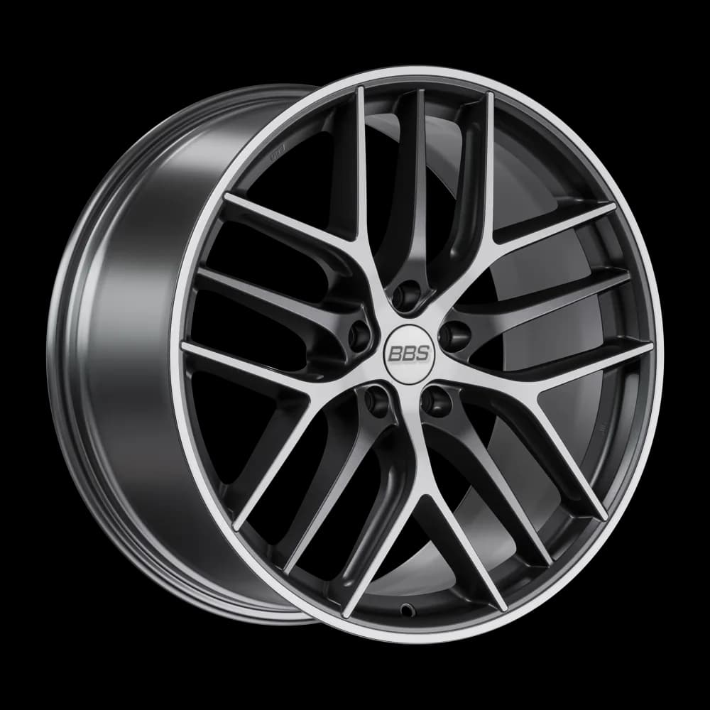 Легкосплавний диск 20" BBS CC-R 20x9,5 ET35 5x114 сатиновий графіт алмазне фрезерування - фото My Tuning Lab