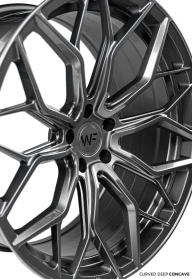 Легкосплавний диск 21" Wheelforce HE1-FF 21x11,5 ET17 5x112 Gloss Steel - фото My Tuning Lab