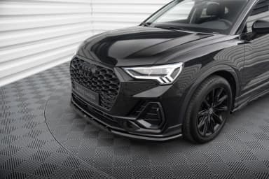 Передній сплітер V.1 Maxton Audi Q3 Sportback F3 - фото My Tuning Lab