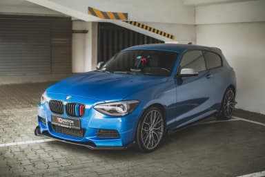 Передній сплітер Racing Durability + Flaps Maxton BMW M135i F20 - фото My Tuning Lab
