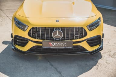Передній сплітер V.1 Maxton Mercedes-AMG A 45 S Aero Pack W177 - фото My Tuning Lab
