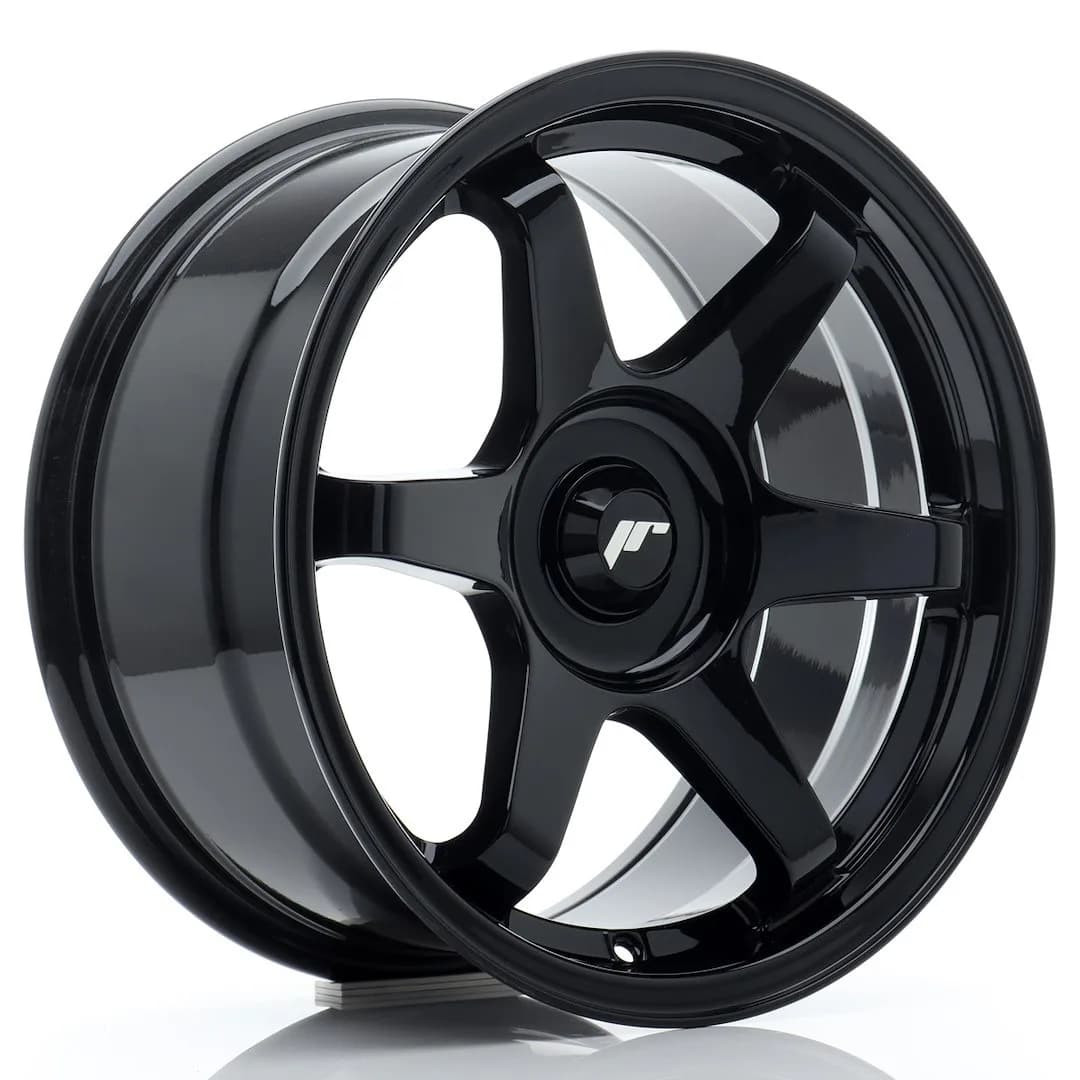 Легкосплавний диск 16" Japan Racing JR3 16x8 ET25 BLANK глянцевий чорний - фото My Tuning Lab