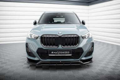 Передній сплітер Maxton BMW X1 M-пакет U11 - фото My Tuning Lab