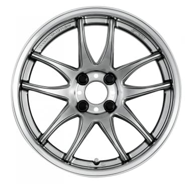 Легкосплавний диск 16" Work Wheels Work Emotion CR-2P 16x7 BLANK Crystal срібний (CS) - фото My Tuning Lab