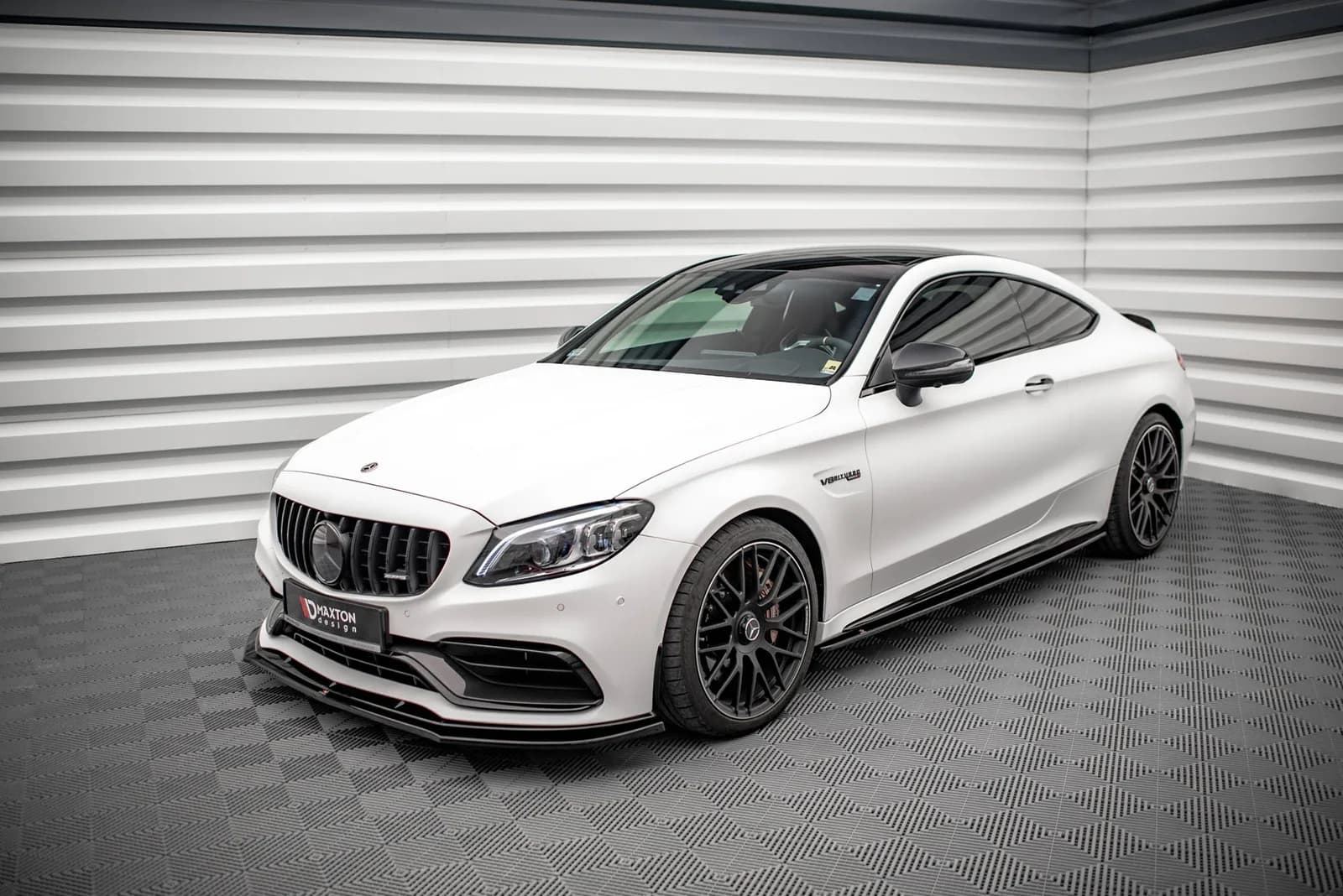 Комплект сплітерів Maxton Mercedes-AMG C 63 Coupe AMG Aero Pack C205 Facelift - фото My Tuning Lab