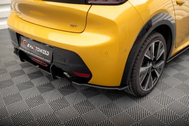 Задні сплітери Boczne Street Pro Maxton Peugeot 208 GT Mk2 - фото My Tuning Lab