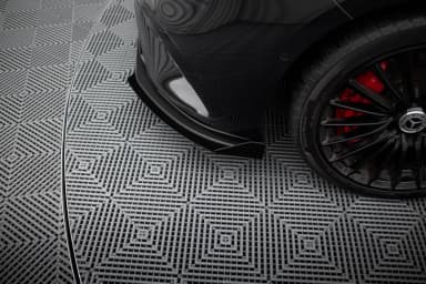 Передній сплітер Street Pro + Flaps Maxton Mercedes-AMG A35 W177 Facelift - фото My Tuning Lab