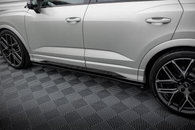 Накладки на пороги V.2 Maxton Audi Q3 S-Line / RSQ3 Sportback / SUV F3 - фото My Tuning Lab