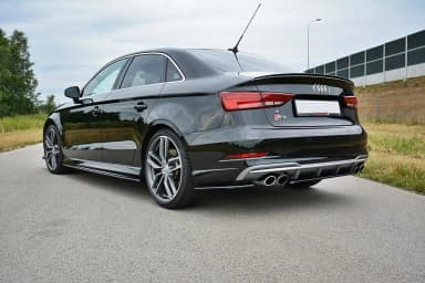 Задні сплітери Maxton Audi S3 / A3 S-Line 8V FL Sedan - фото My Tuning Lab