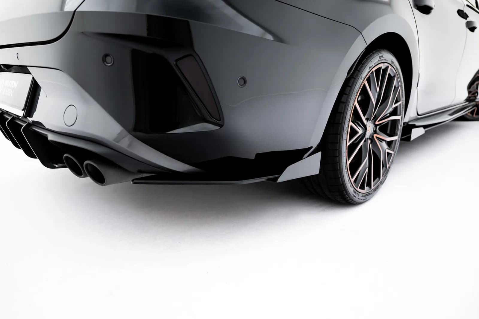 Задні сплітери Boczne Street Pro + Flaps Maxton Cupra Leon ST Mk1 Facelift - фото My Tuning Lab