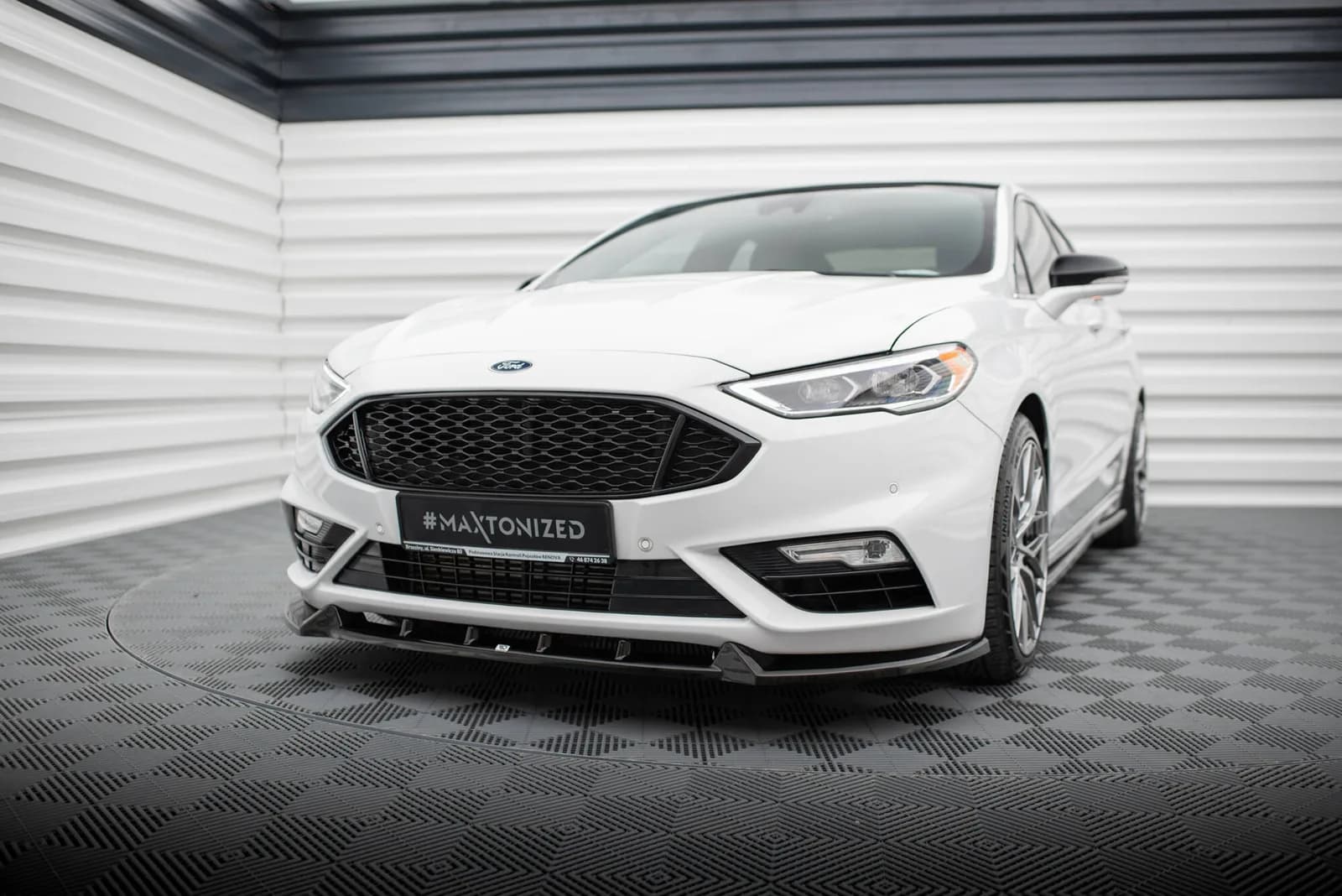 Передній сплітер Maxton Ford Mondeo Sport Mk5 Facelift / Fusion Sport Mk2 Facelift - фото My Tuning Lab