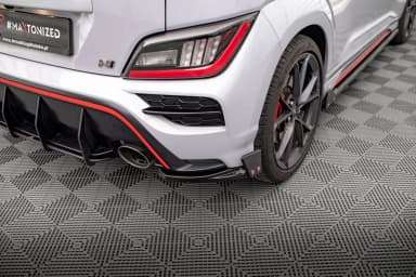 Задні сплітери Boczne V.1 + Flaps Maxton Hyundai Kona N Mk1 - фото My Tuning Lab