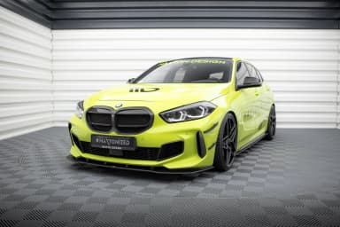 Передній сплітер Street Pro Maxton BMW 1 M-пакет / M135i / 128ti F40 - фото My Tuning Lab