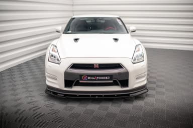Передній сплітер Maxton Nissan GTR R35 Facelift - фото My Tuning Lab