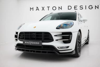 Передній сплітер Maxton Porsche Macan Turbo Mk1 - фото My Tuning Lab
