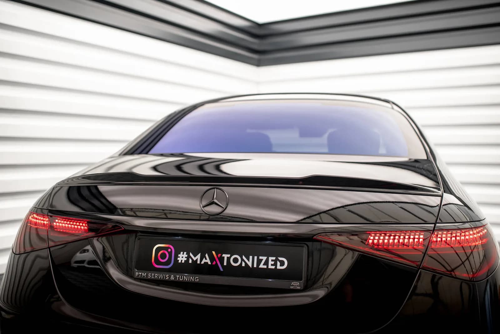 3D спойлер Maxton Mercedes-Benz S AMG-Line W223 - фото My Tuning Lab