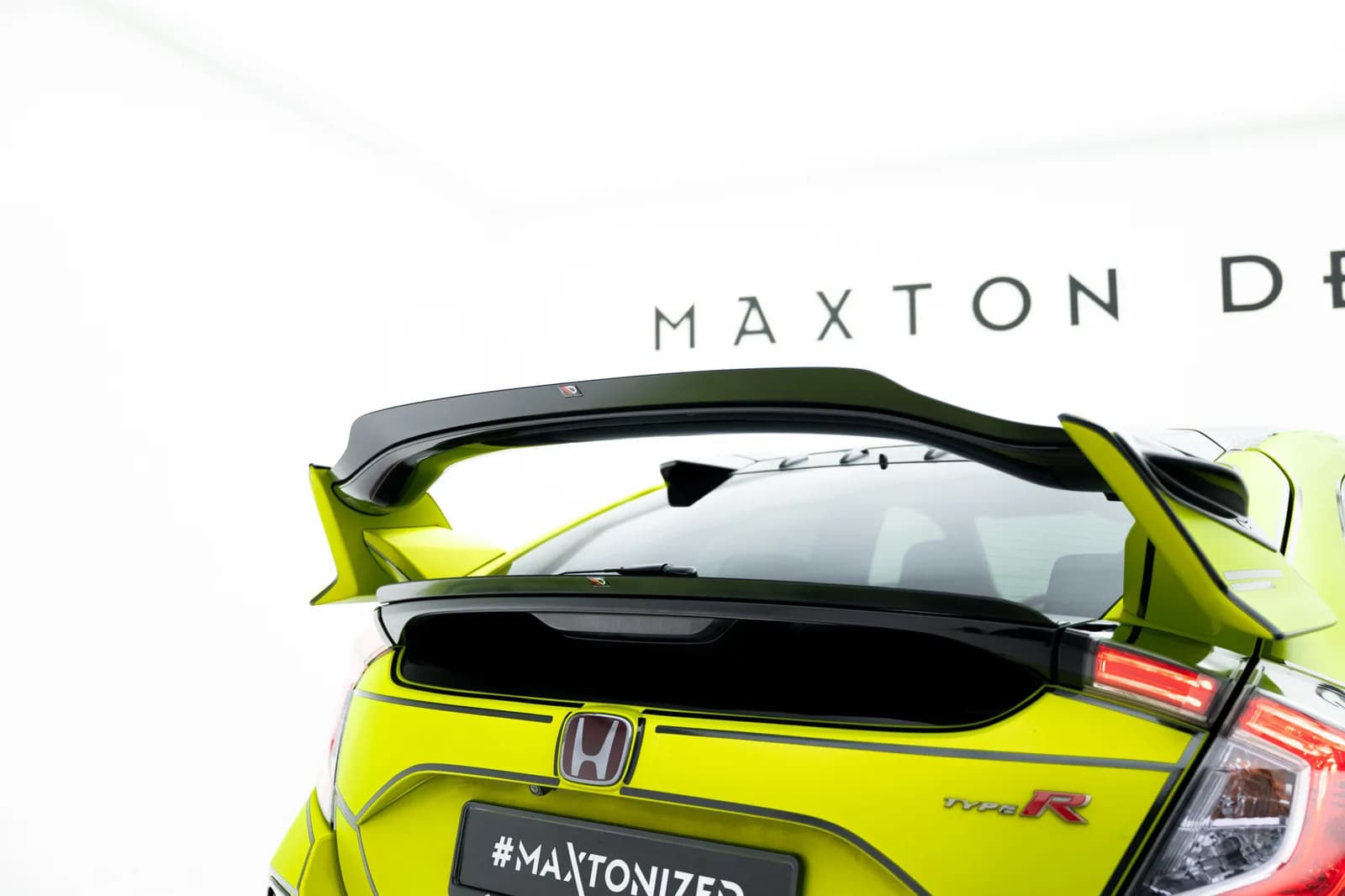 Górny Спойлер V.2 Maxton Honda Civic Type-R Mk10 / Mk10 Facelift - фото My Tuning Lab