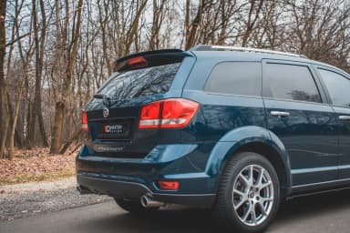 Продовження спойлера Maxton Fiat Freemont Dodge Journey (чорний глянець) - фото My Tuning Lab