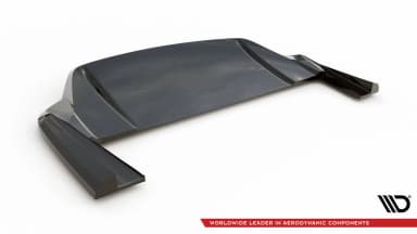 Задній сплітер (Z Dyfuzorem) Maxton Porsche Taycan / Taycan 4 / Taycan 4S / Taycan GTS Mk1 - фото My Tuning Lab