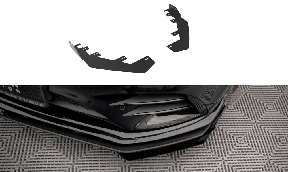 Front Flaps Maxton Mercedes A35 AMG / AMG-Line Aero Pack W177 - фото My Tuning Lab