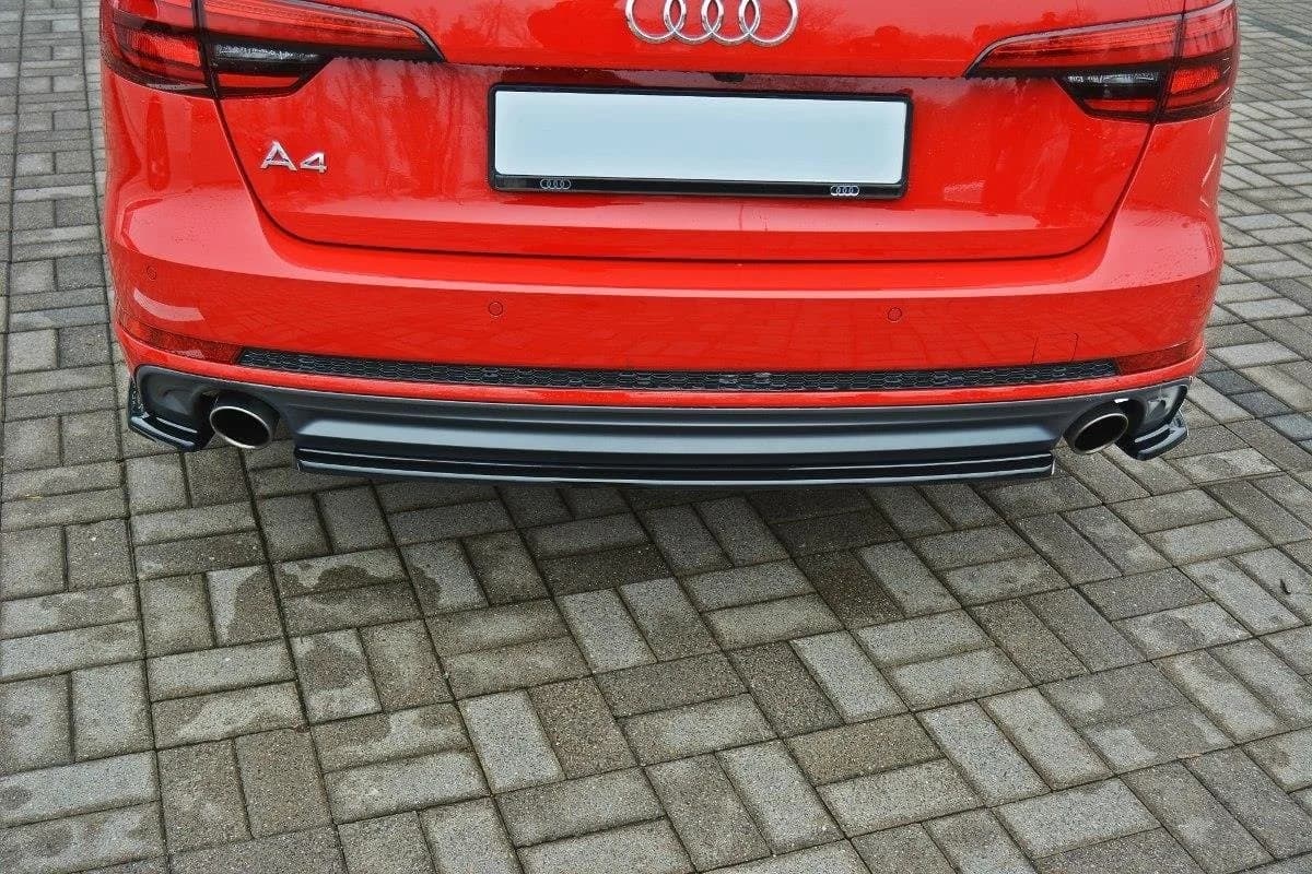 Задній сплітер Maxton Audi A4 B9 S-Line - фото My Tuning Lab