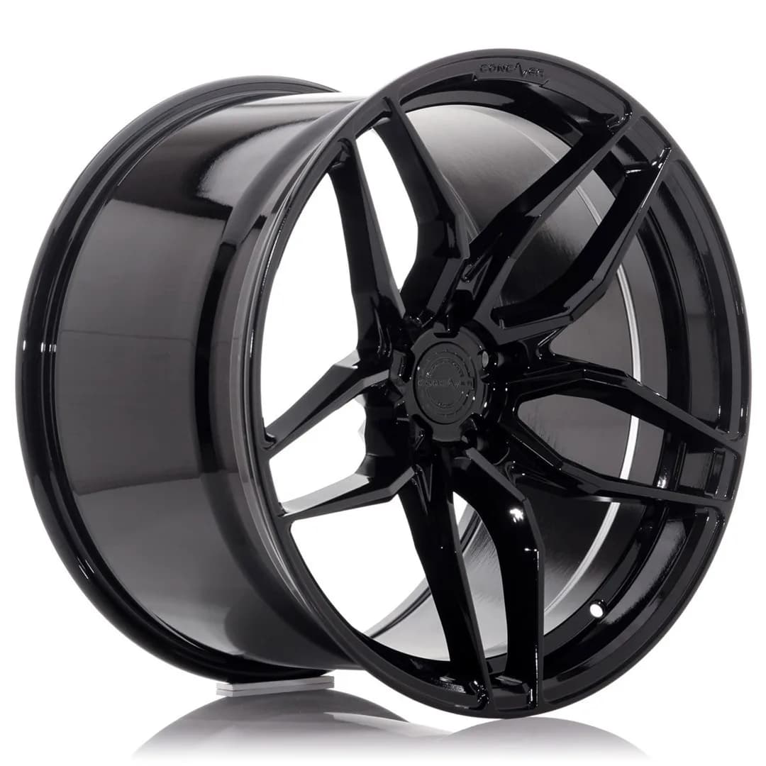Легкосплавний диск 19" Concaver CVR3 19x8,5 ET45 5x108 платиновий чорний - фото My Tuning Lab