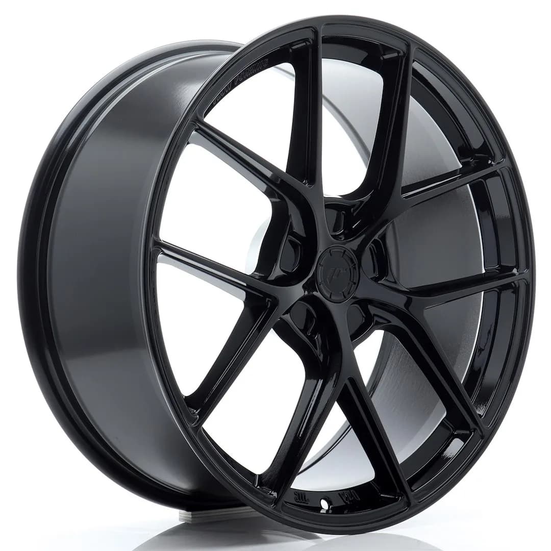 Легкосплавний диск 20" Japan Racing SL01 20x9 ET30 5x112 глянцевий чорний - фото My Tuning Lab