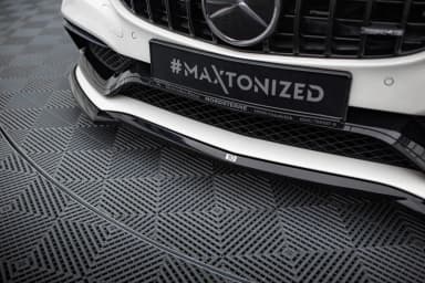 Передній сплітер V.3 Maxton Mercedes-AMG C63 Sedan / Estate W205 / S205 - фото My Tuning Lab