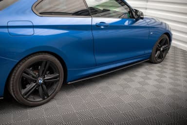 Накладки на пороги Street Pro Maxton BMW 2 M-пакет F22 - фото My Tuning Lab