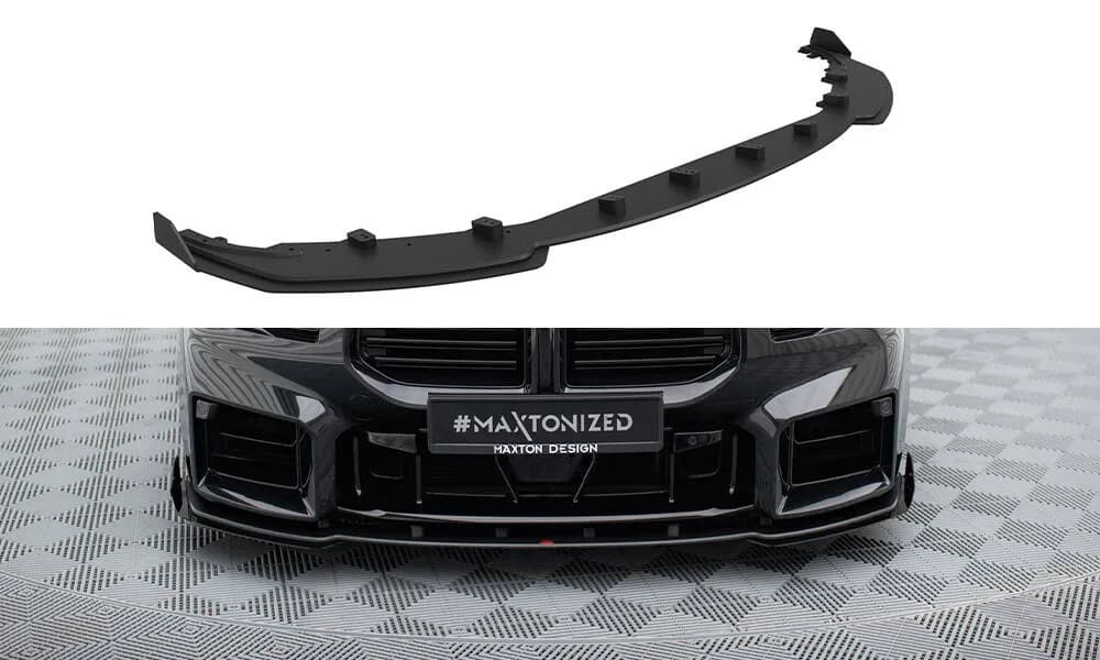 Передній сплітер Street Pro V.1 + Flaps Maxton BMW M2 G87 - фото My Tuning Lab